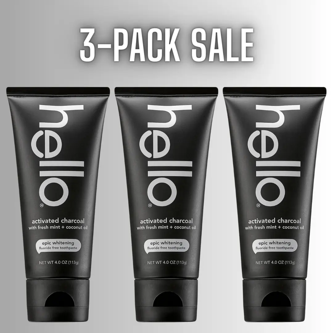 Hello Activated Charcoal Toothpaste