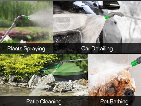 VIVOSUN Pump Sprayer, Portable Water Spray Bottle in Lawn and Garden Yard, Weed Sprayer for Plants with 3 Nozzles, Adjustable Shoulder Strap, Pressure Relief Valve VIVOSUN Pump Sprayer, Portable Water Spray Bottle in Lawn and Garden Yard, Weed Sprayer for Plants with 3 Nozzles, Adjustable Shoulder Strap, Pressure Relief Valve