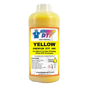 DTF Yellow Ink Liter (1000ml) - Premium High-Quality Ink for Direct-to-Film Printing