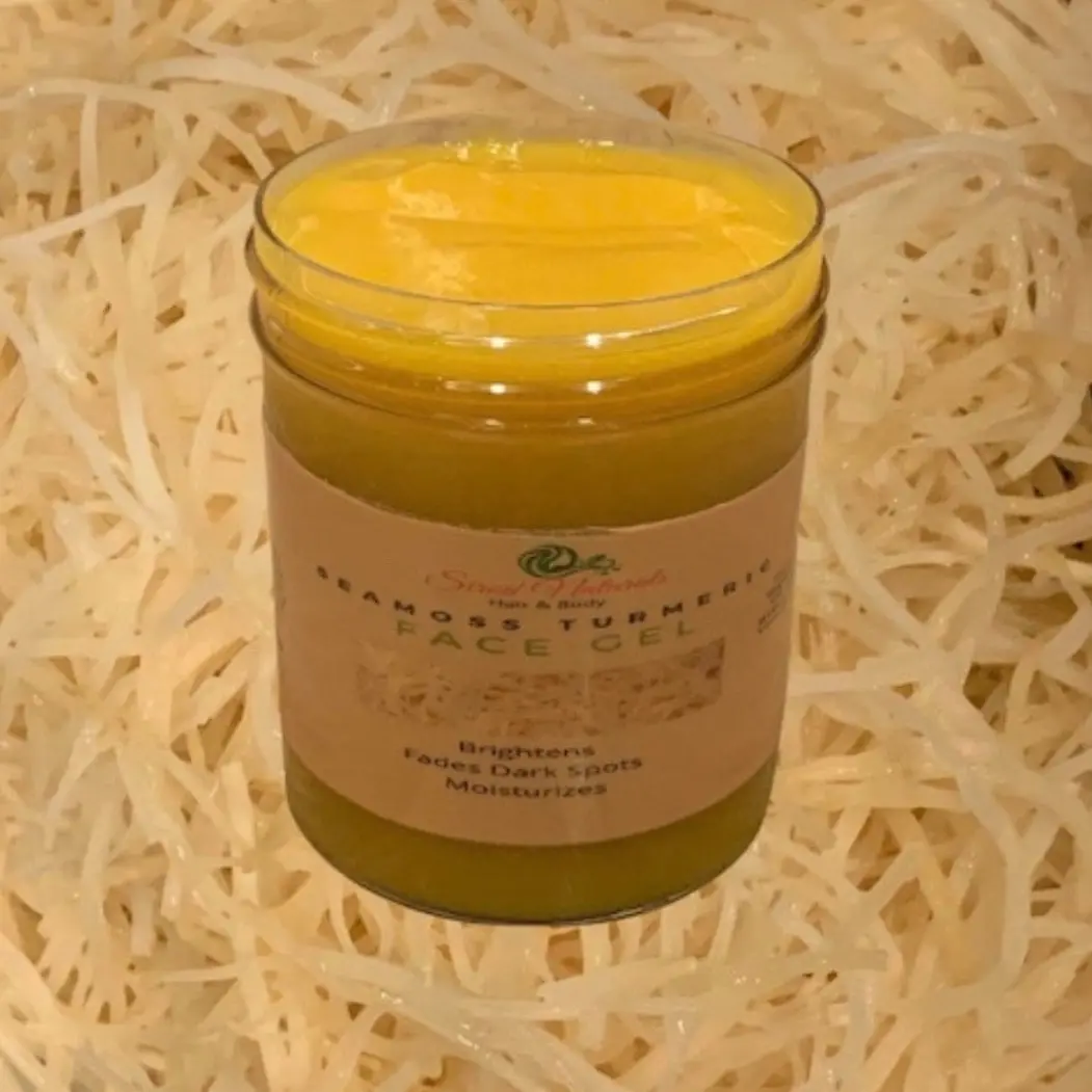 Organic Seamoss Turmeric Brightening Face Gel