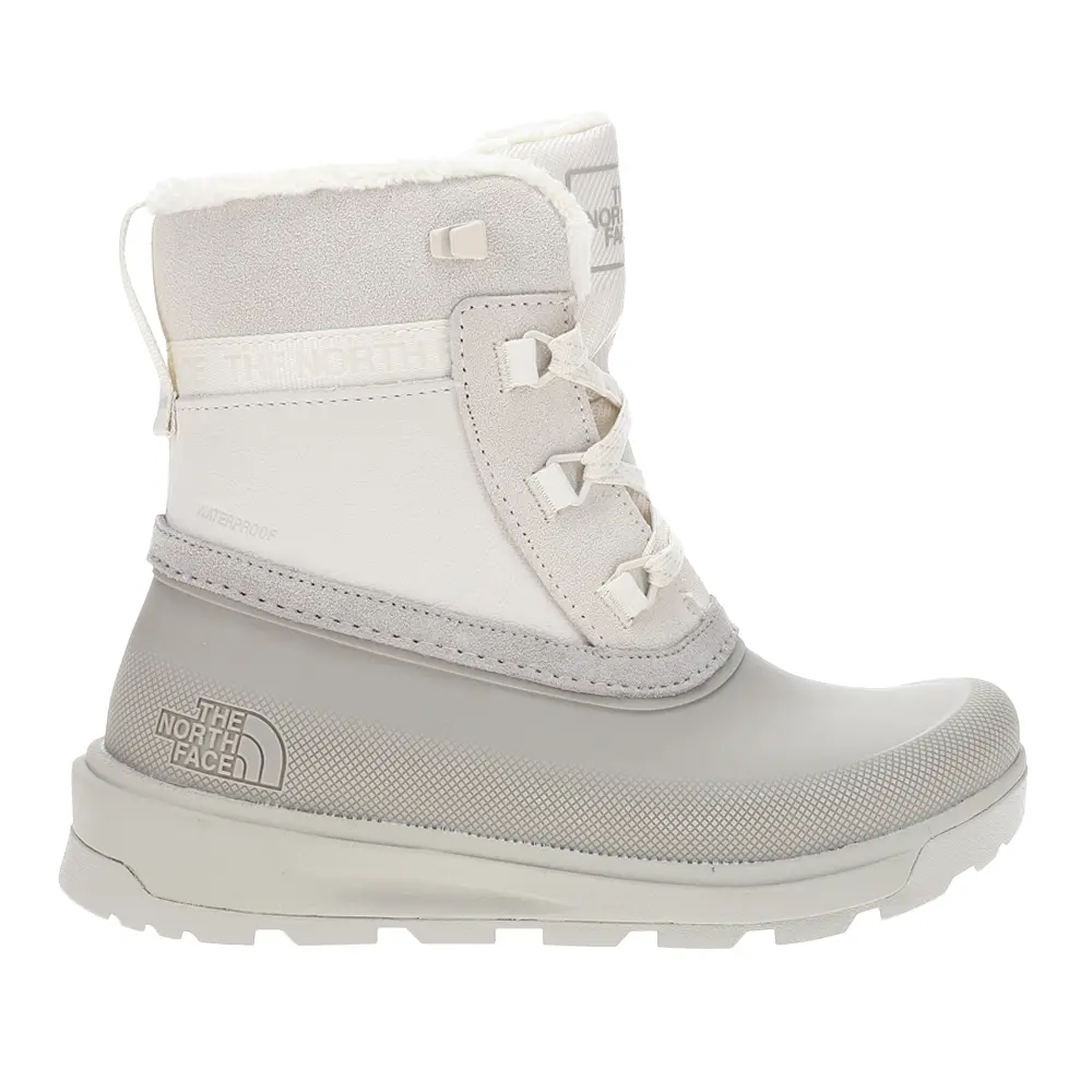 The North Face Womens Shellista V Shorty Waterproof Insulated Winter Casual Boots Ankle - Off White