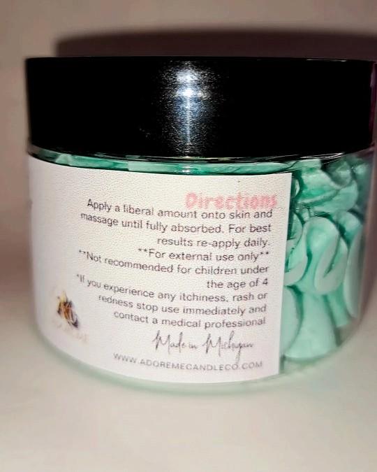 Adore Me Candle Co. 10ml Organic Shea & Coco Butter Body Butter Travel Size Coconut Scented Moisturizer Gift for Her Him Wedding Self Care Avocado Fragrance Adore Me Candle Co. 10ml Organic Shea & Coco Butter Body Butter Travel Size Coconut Scented Moisturizer Gift for Her Him Wedding Self Care Avocado Fragrance