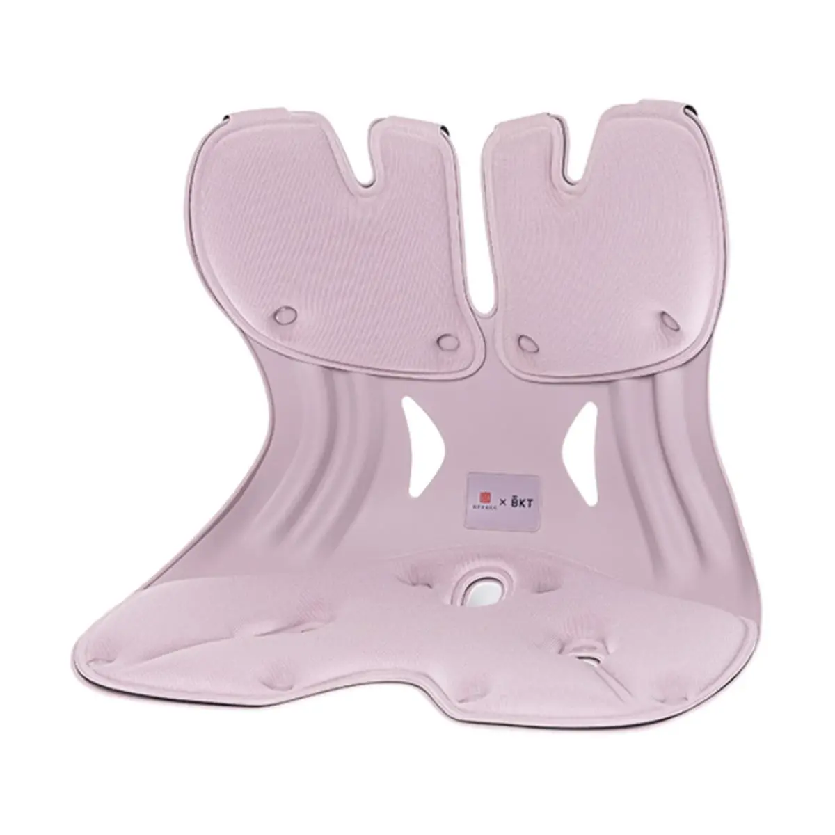 BKT Ergonomic Lumbar Support Cushion & Backrest Pillow - Large Size, Lilac Purple - "Yang Mi" & Forbidden City Collab - Ideal for Office Chairs, Car Seats, Home - Posture Corrector for Long Sitting