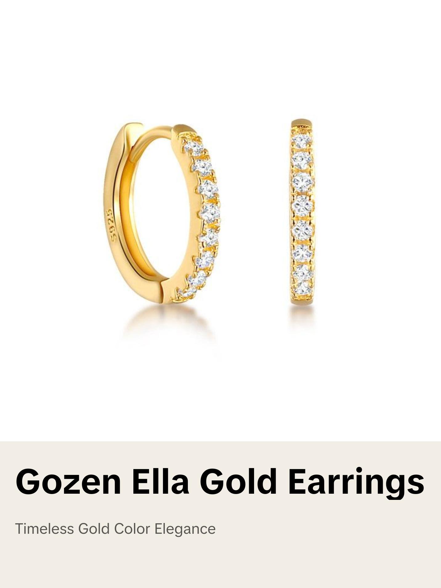 Ella Earrings (Gold)