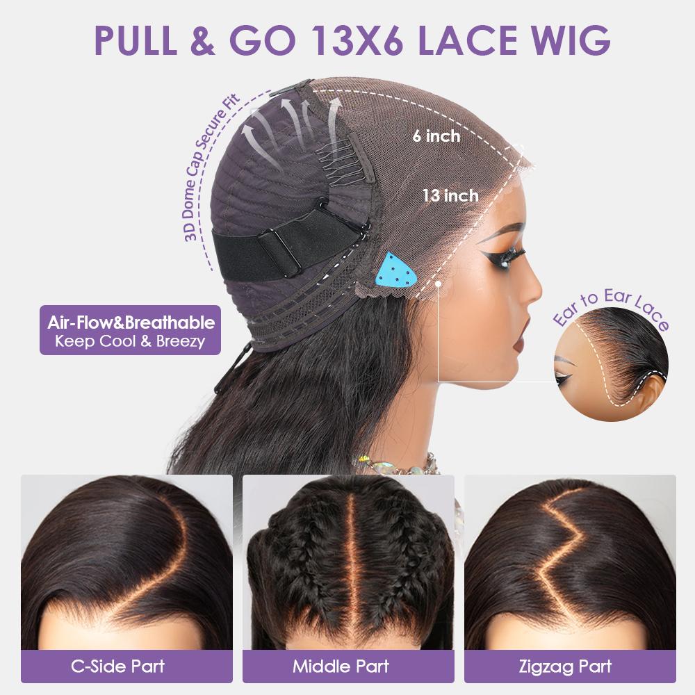 Full Burmese Curly Wigs Human Hair with Finger Coil Ends 13x6 HD Lace Frontal Human Hair Wigs with Elastic Drawstring Friendly To All Heads