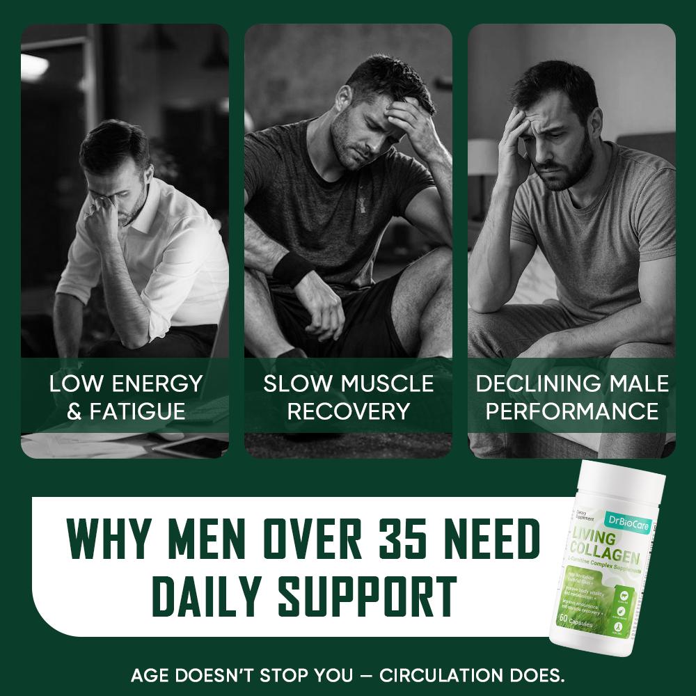 【35+】Living Collagen Capsules – Supports Energy, Focus & Daily Balance – 60 Capsules