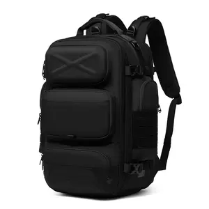 The Backpack Islanders Savvy—Clamshell Waterproof Travel Laptop Backpack | 17" Computer Compartment | Carry-on Approved 20L/35L | Durable Lightweight Daypack