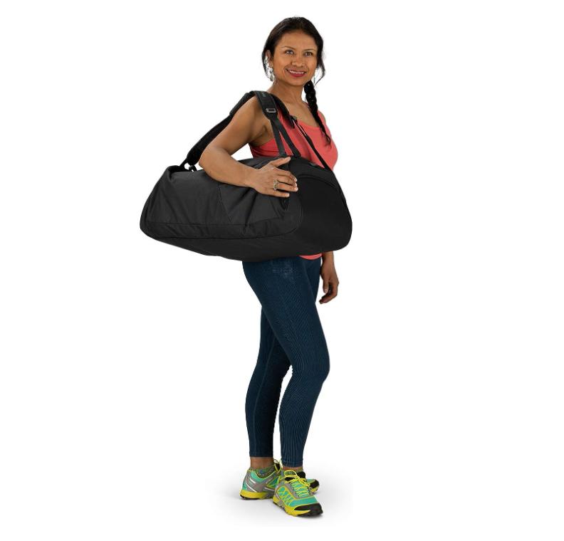 Osprey Europe Unisex Daylite Duffel 60 Black O/S Duffel/Weekender Bag Floral