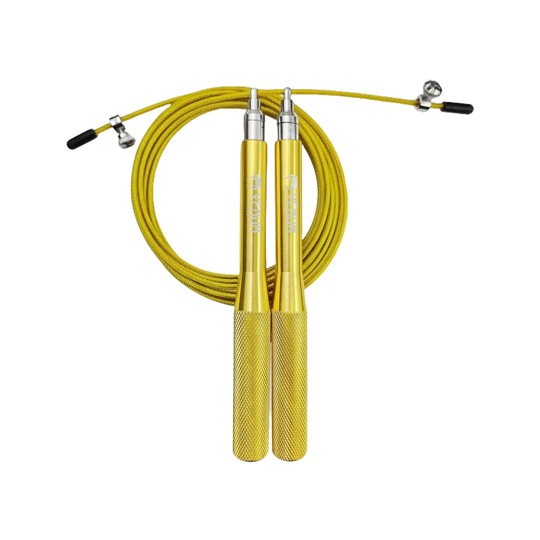 Venum Thunder Evo Jump Rope - Gold Ultra-light Fitness Equipment for Cross-Training, Gym Workouts, and Intensive Practice, Workout Equipment, Training Equipment