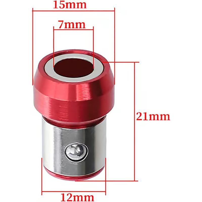 6PCS Magnetic Ring Screwdriver Set, Universal 1/4 Inch Hex Bit Magnetizer, Removable Magnetic Ring for Electric Drill & Screwdriver Bits, Strong Magnetization Tool AccessoriesPower Tools 6PCS Magnetic Ring Screwdriver Set, Universal 1/4 Inch Hex Bit Magnetizer, Removable Magnetic Ring for Electric Drill & Screwdriver Bits, Strong Magnetization Tool AccessoriesPower Tools