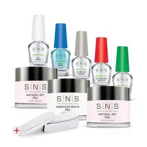 SNS Dip Powder Pink & White Kit 2 + FREE MOLDING: American White, Pink, Base, Essentials