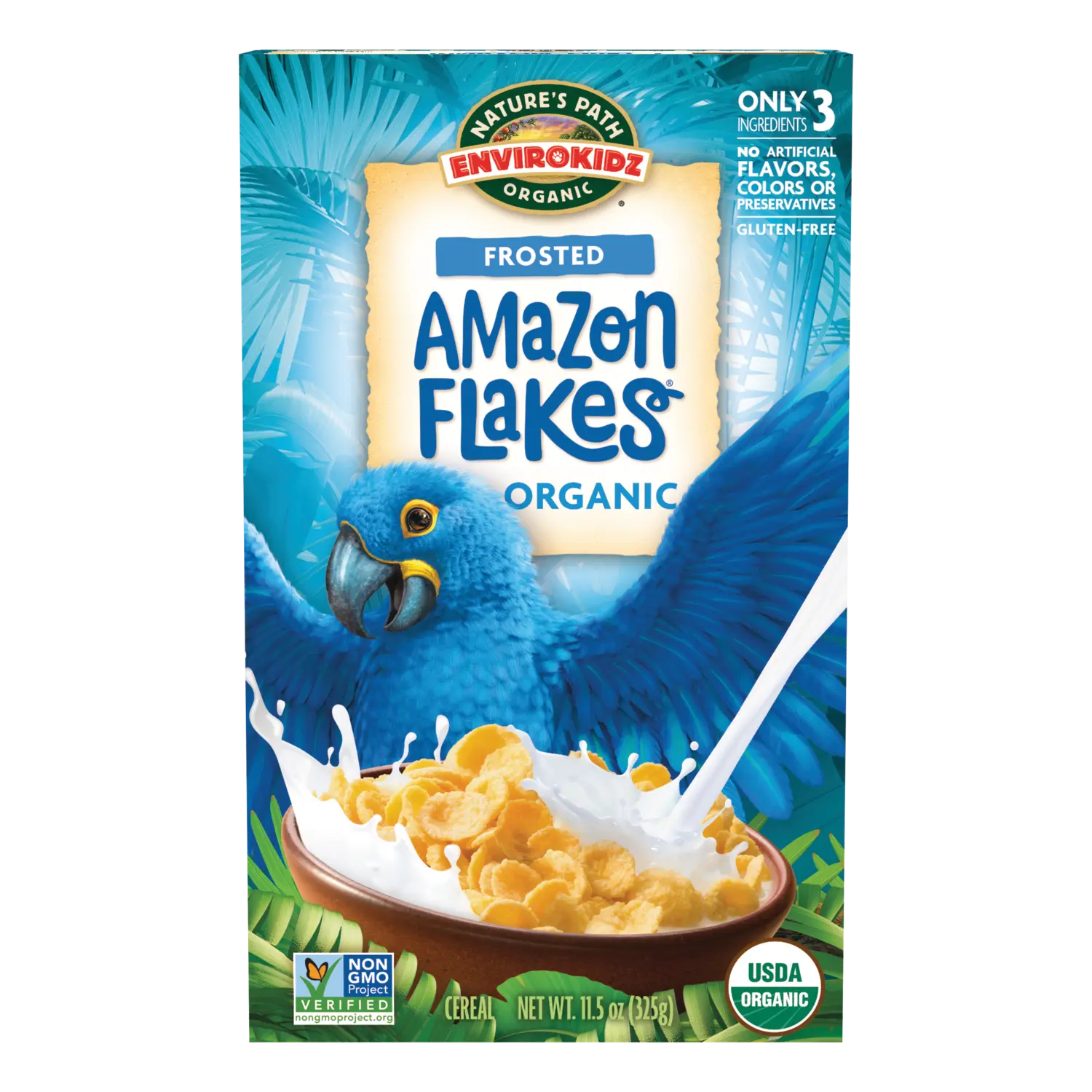 EnviroKidz Organic Amazon Frosted Flakes Cereal