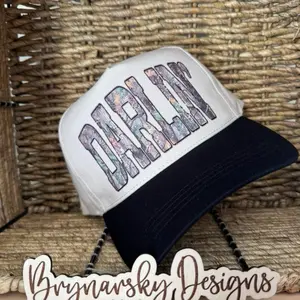 Darlin’ Camo - Black/Natural Canvas SnapBack