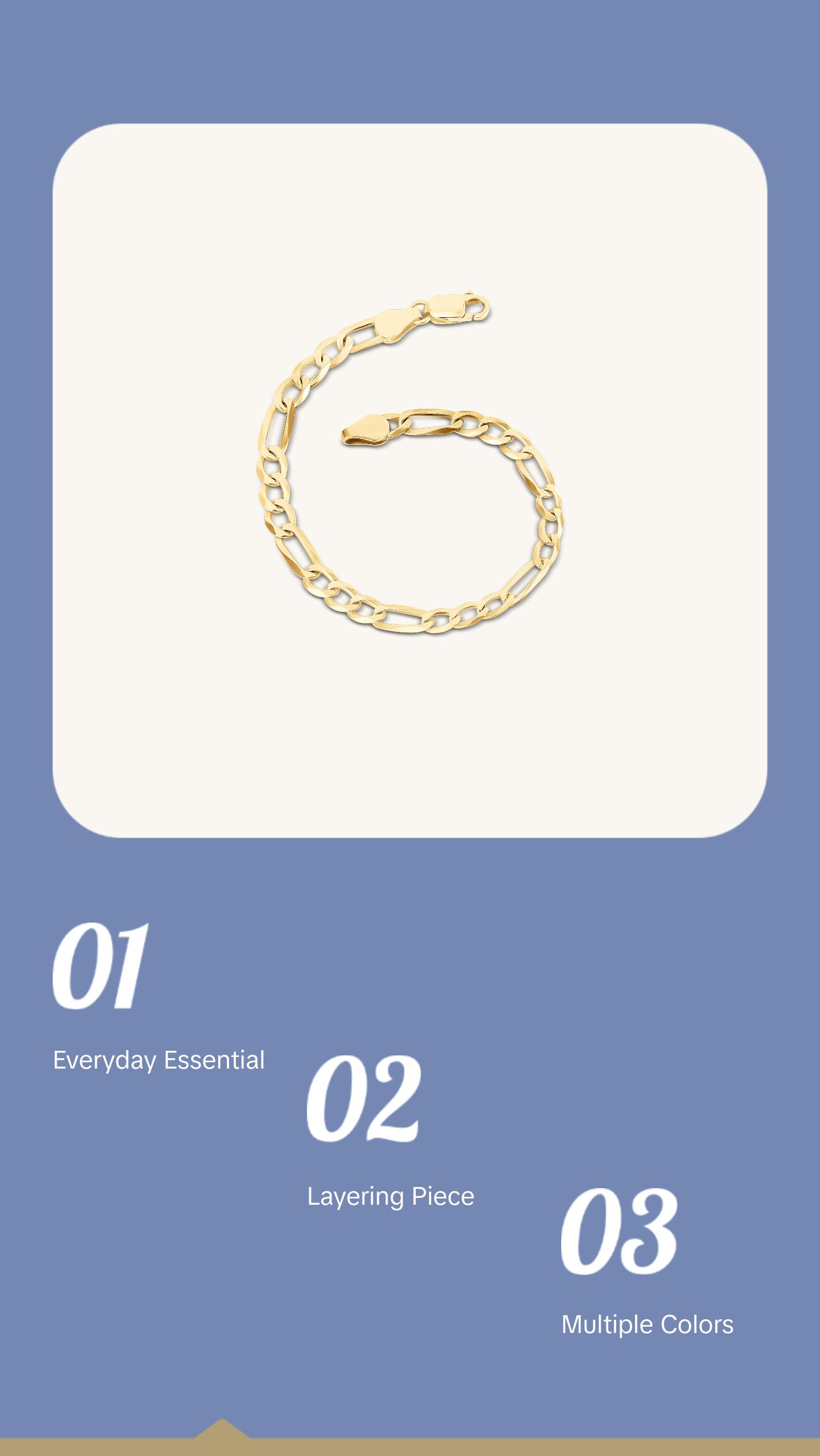 Figaro Link Bracelet