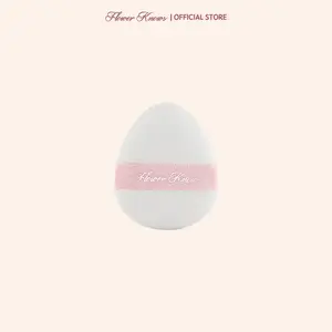 Flower Knows Powder Puffs, 2-Piece Multi-Pack for a Smoothing Finish, Thumb-Shaped Polyurethane Ergonomic Makeup Tool, Washable Powder Puffs, Beauty Touch-Ups, #tiktokshopbacktoschool, #sohochic