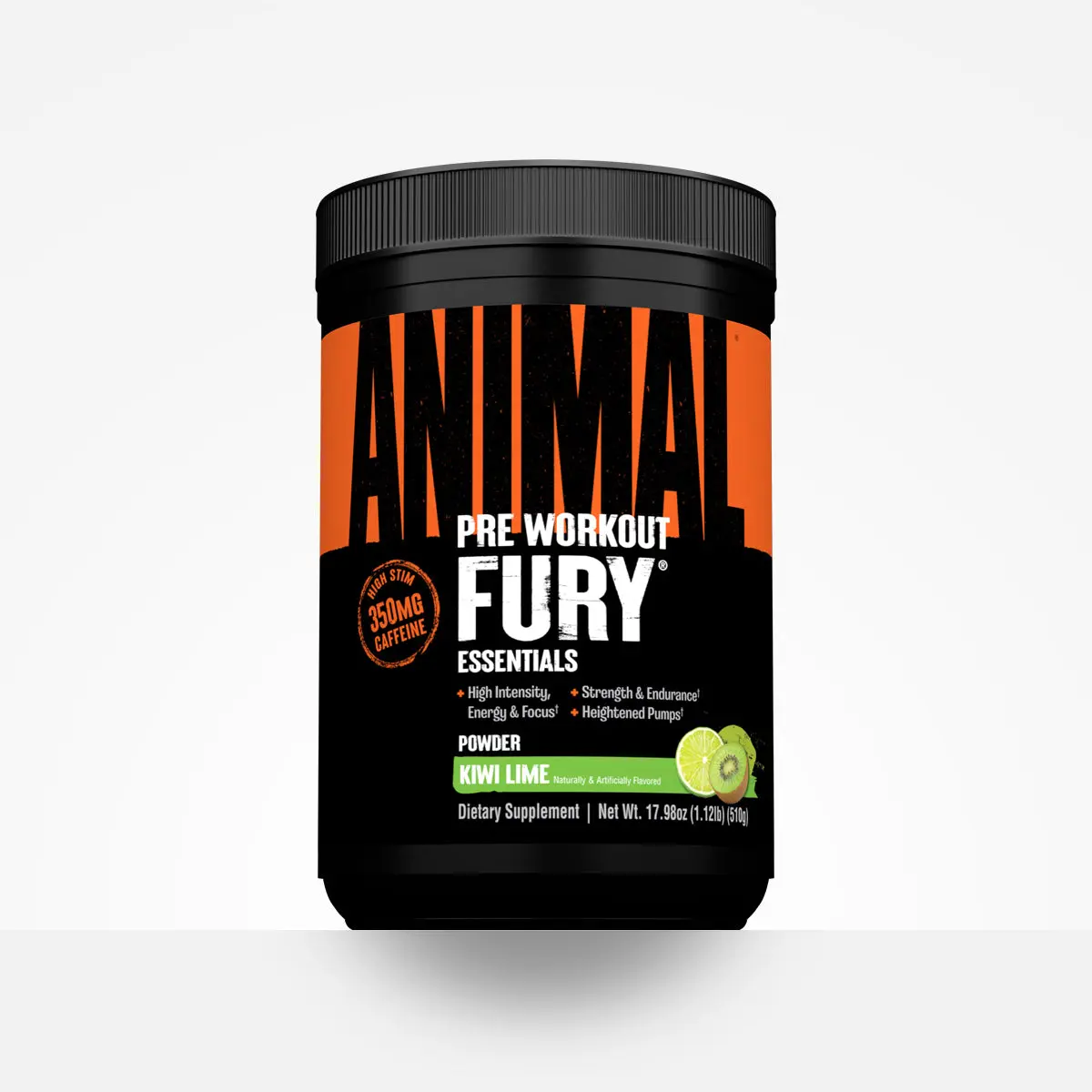 Animal Fury Pre Training Powder, Endurance, Citrulline, Beta-Alanine Supplement Fitness