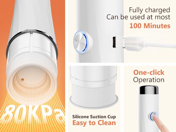 Food vacuum sealer (compact vacuum sealer + 30 reusable vacuum bags), powerful handheld vacuum sealer, preserves 10 times the freshness.