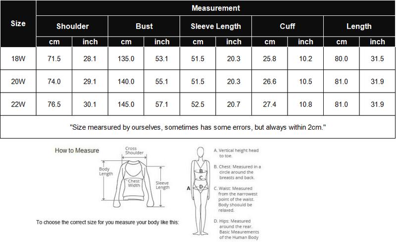 Women's Casual Plaid Shacket Long Sleeve Button Down Flannel Plus Shirts Jacket Coats with Side Pockets 18W-22W