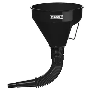 Automotive Flexible Oil Funnel with Hose, Wide Mouth Car Fluid Funnel for Gas, Engine Oil & Transmission Fluid, No Spill Fuel Funnel Tool for Auto Oil Change Maintenance