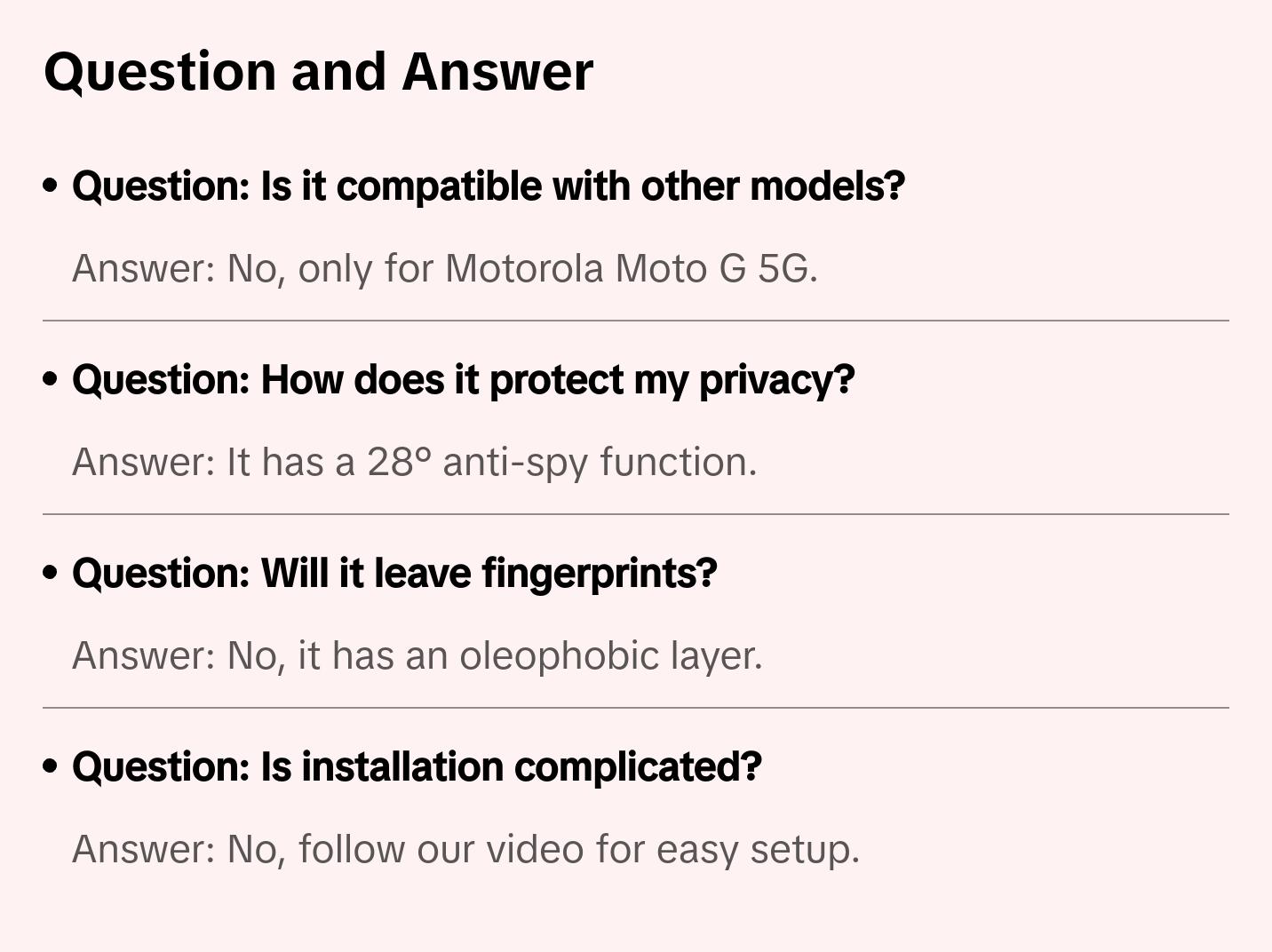 3-Pack Privacy Screen Protector for Motorola Moto G 5G 2025 Tempered Glass, Bubble Free, Easy to Install, 9H Hardness Protection Protective 3-Pack Privacy Screen Protector for Motorola Moto G 5G 2025 Tempered Glass, Bubble Free, Easy to Install, 9H Hardness Protection Protective
