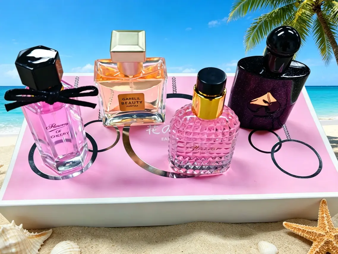 Upgraded women's perfume set: gift box contains four kinds of floral and fruity perfume, with a total capacity of 105ml (3.50z). Suitable for any occasion as a gift or personal gift, with a long-lasting, elegant, and timeless fragrance