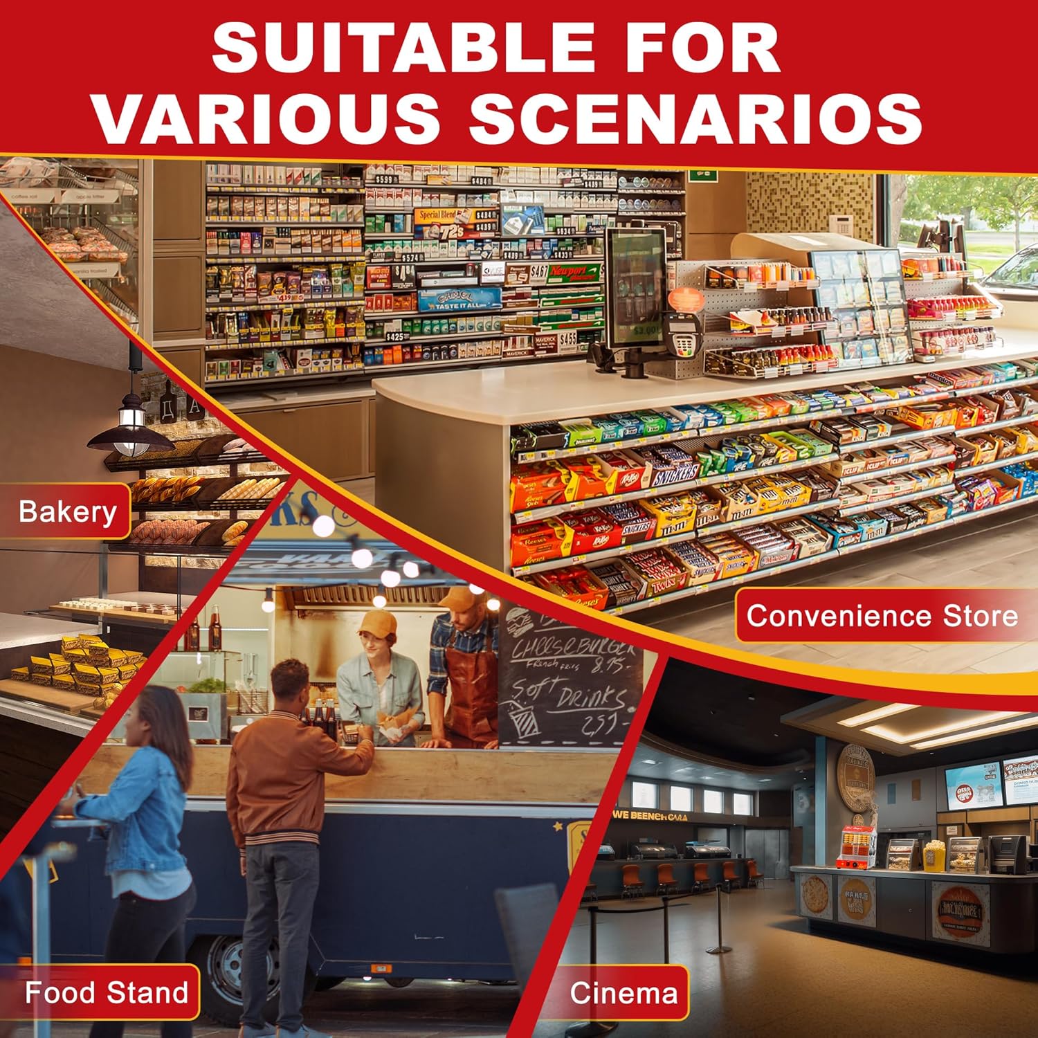 32QT Hot Dog Steamer, 2-Tier Stainless Steel Hot Dog Hut Steamer with Bun Warmer, Electric Hot Dog Bun Steamer with Sliding Door and Clip, Hold 175 Hotdogs and 40 Buns, 32℉-185℉ Temp Control, 1000W