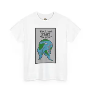 Do I Look Flat To You Shirt | Funny Earth Meme Tee | Science Humor Graphic T-Shirt | Sarcastic Nerd Shirt
