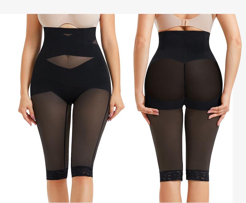 Nebility Women's Breathable Shapewear Pants - Seamless Tummy Control Compression, Basic Minimalist Comfort Fit Womenswear Bridal