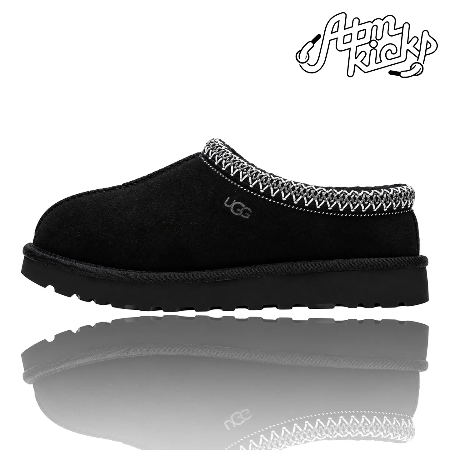 Women's UGG Tasman II Slip-On Slipper - Black (1174470-BLK), 100% Authenticity Guaranteed, Casual Wear, Comfortable Walking, Fashionable Trending Gift Footwear