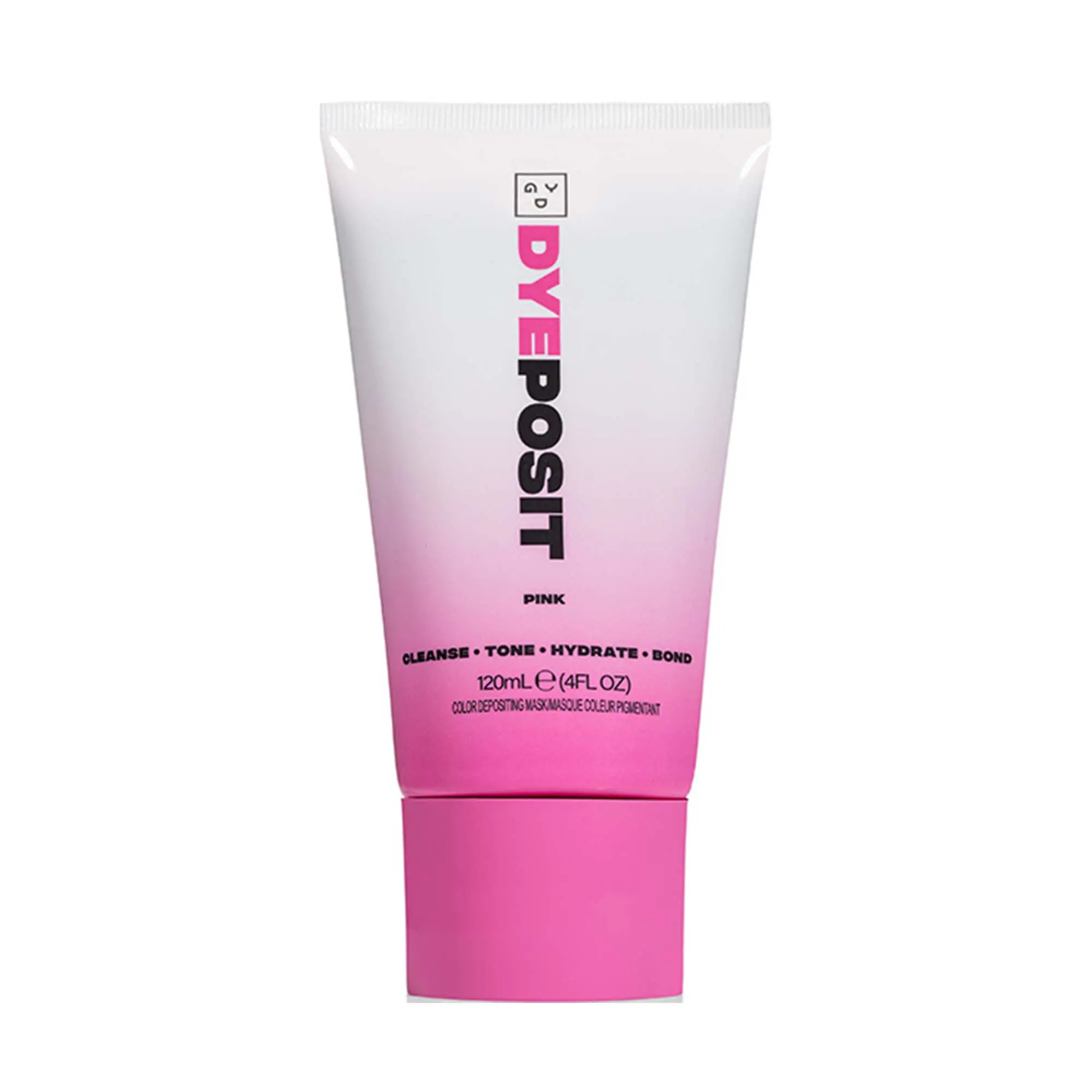 DYEposit Bubble-Gum Pink Semi-Temporary 10-15 Washes Hair Color with Coconut Oil Shea Butter & Avocado Oil for Deep Conditioning