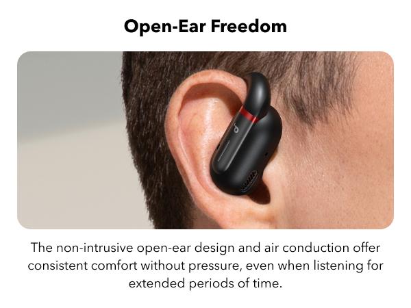 [Refurbished]soundcore by Anker V30i, Open-Ear Headphones, Ultra-Comfort, Lightweight Design, Snug Fit, Ergonomic Ear Hooks, Robust Bass, 36H Playtime, Bluetooth 5.3, App Control, Clear Calls, Wireless Earbuds #tiktokshopsummersale