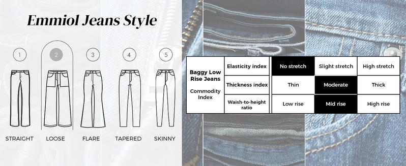 EMMIOL Women Hip Hop Baggy Jeans Wide Leg Mid-Low Waist Jeans Loose Boyfriends Jeans 90s Vintage Denim Pants casual comfy Black Womenswear EMMIOL Women Hip Hop Baggy Jeans Wide Leg Mid-Low Waist Jeans Loose Boyfriends Jeans 90s Vintage Denim Pants casual comfy Black Womenswear