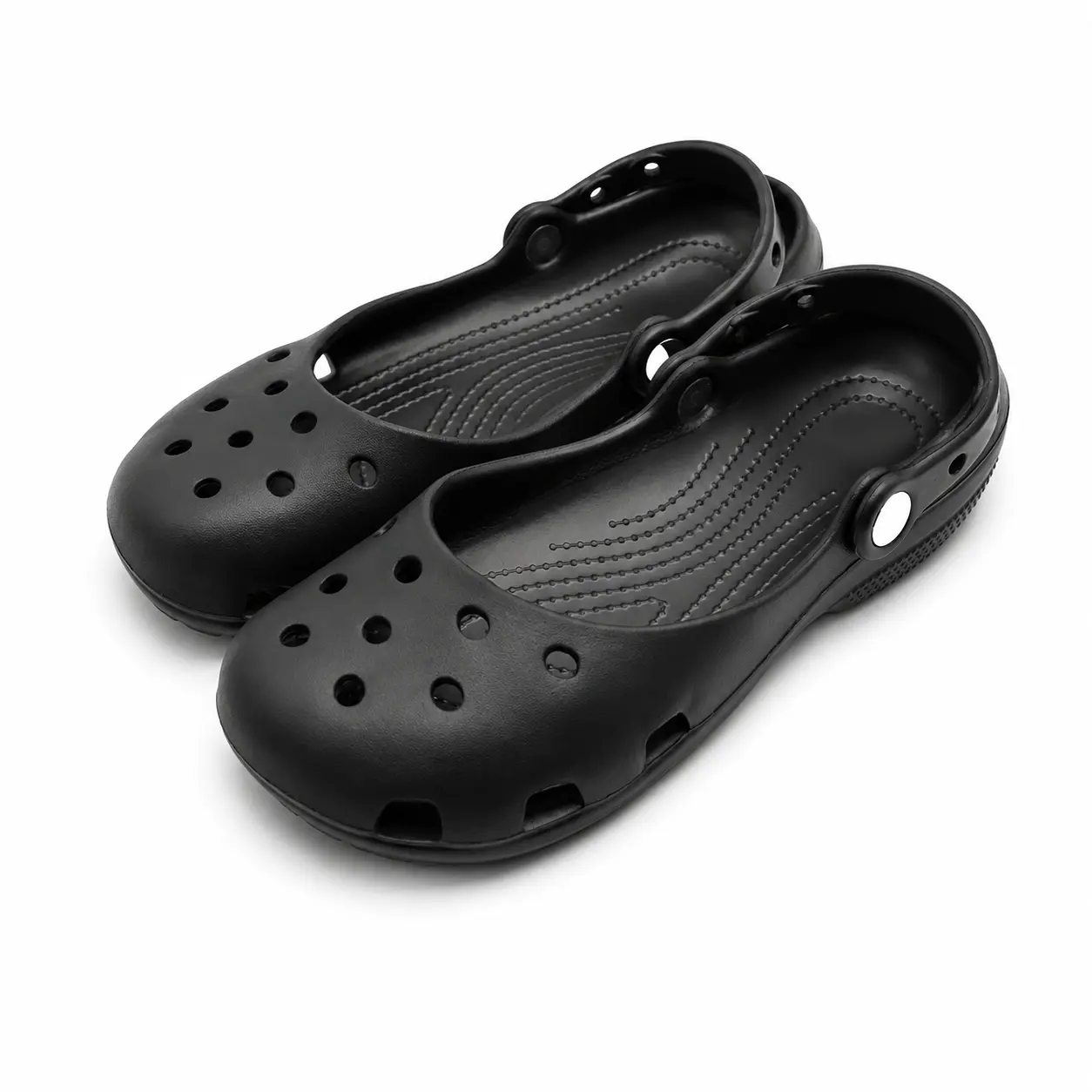 Women's Mary Jane Clogs - Waterproof, Lightweight Non-Slip EVA Platform Hole Shoes with Arch Support, Soft Cushioning, Adjustable Strap, Slip-On Design for Summer Outdoor & Daily Beach Use