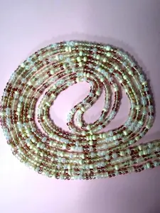 Vanilla Cream Waist Beads - Elegant Beaded Waist Accessory for Women