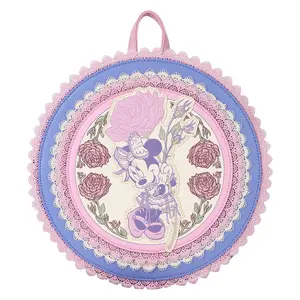 Loungefly Disney Minnie Floral and Lace Mini Backpack
