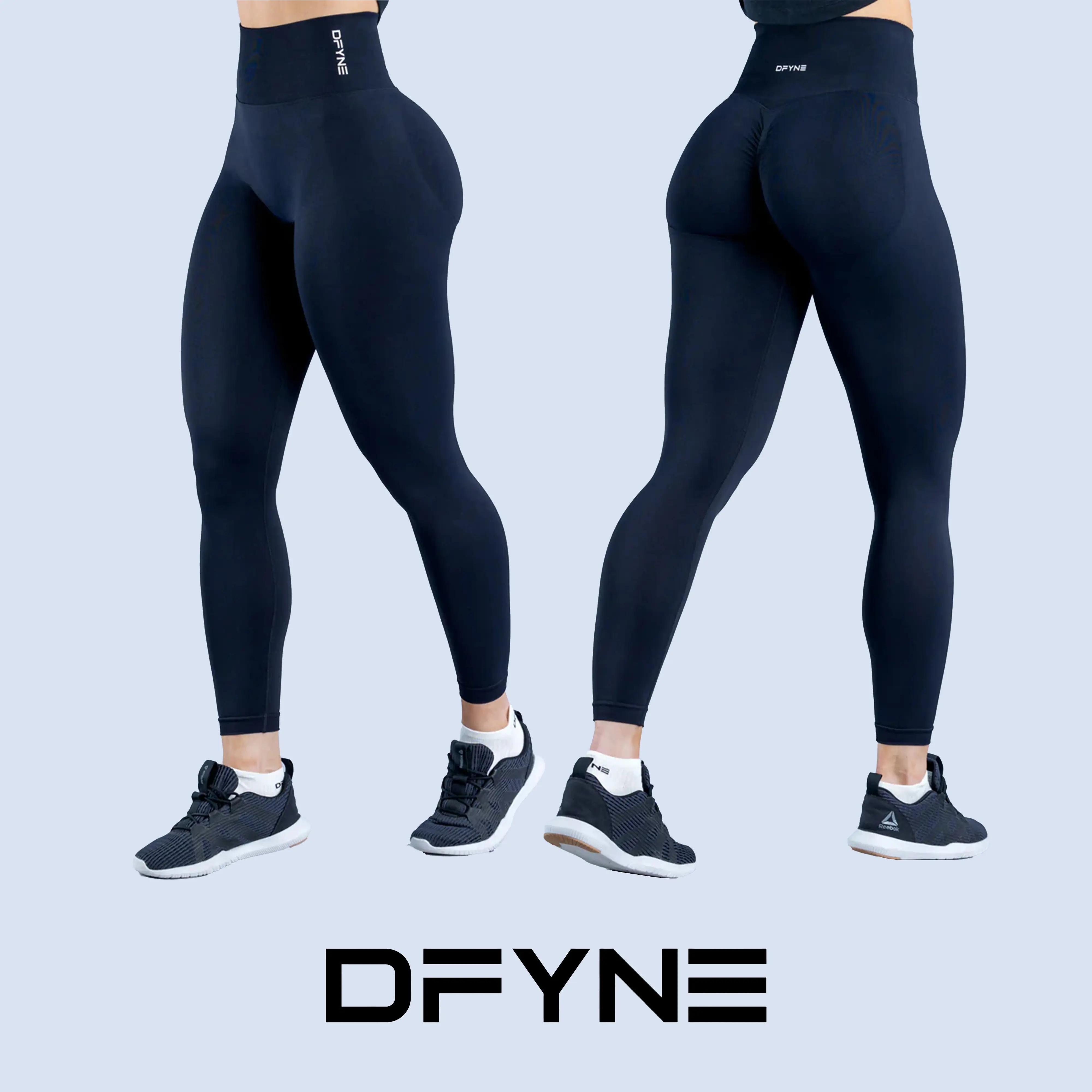 (Free shipping)DFYNE Dynamic Leggings – Seamless Sculpting Leggings with Second-Skin Fit and High-Stretch Comfort Fitness Yoga Pants