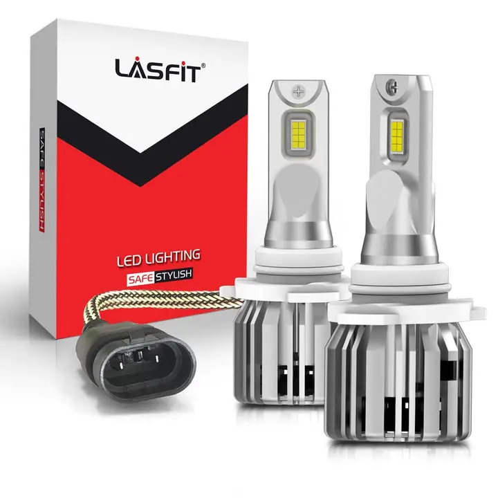 Lasfit 50W 9005 HB3 LC Plus Series | 5,000LM 6000K LED Bulbs