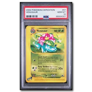 PSA 10 Venusaur Expedition 2002 Non Holo