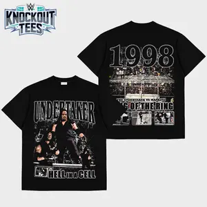 The Undertaker Premium Cotton T-Shirt, The Deadman Graphic Tee, Phenom Vintage Wrestling Shirt, Pro Wrestling Graphic Tee for Fans, Gift for Wrestling Fans, Gift for Boyfriends