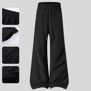 Baggy Techwear-Inspired Pants – Minimalist Urban Casual Trousers