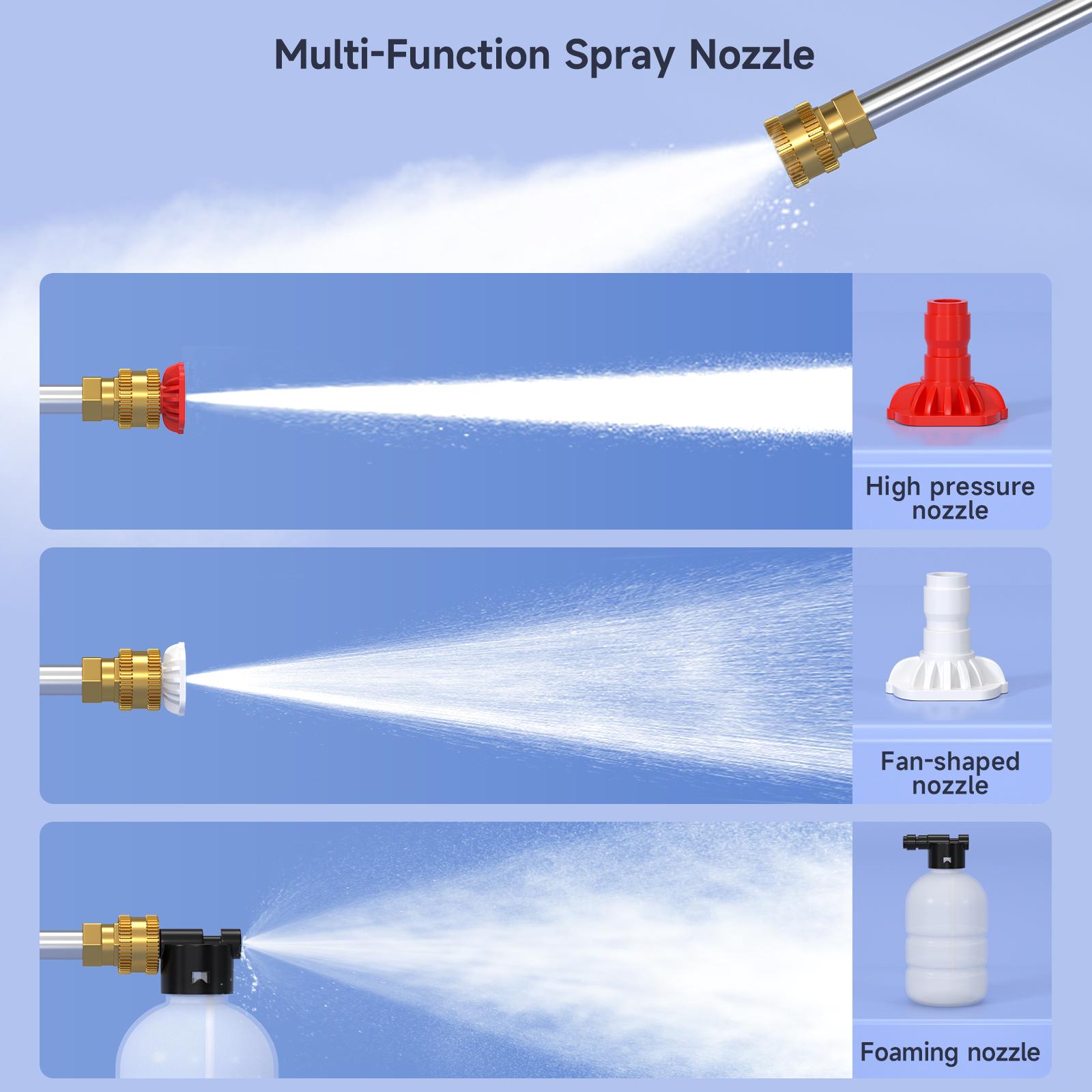 portable pressure washer for outdoor cleaning
