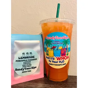 PINEAPPLE PARADISE Loaded Tea or Loaded Water Sugar Free Gluten Free