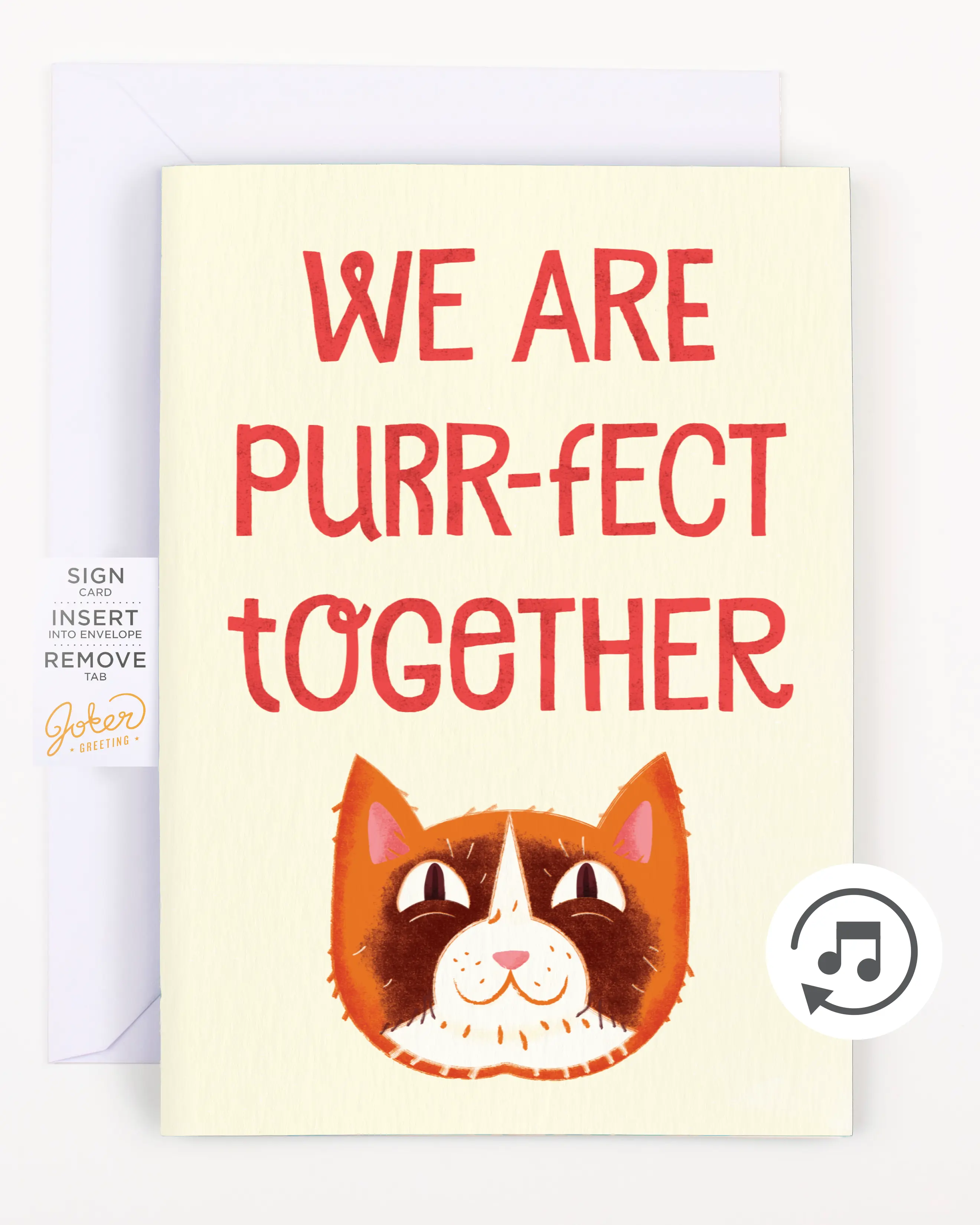 Meowy Themed Glitter Greeting Cards, Endless Valentine's Day Office Stationery Supplies