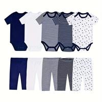 deep blue short sleeves 10pcs