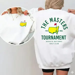[SALE OFF 50%] The Masters 2026 Golf Graphic Sweatshirt, Unisex Cotton Pullover for Men and Women 5834H