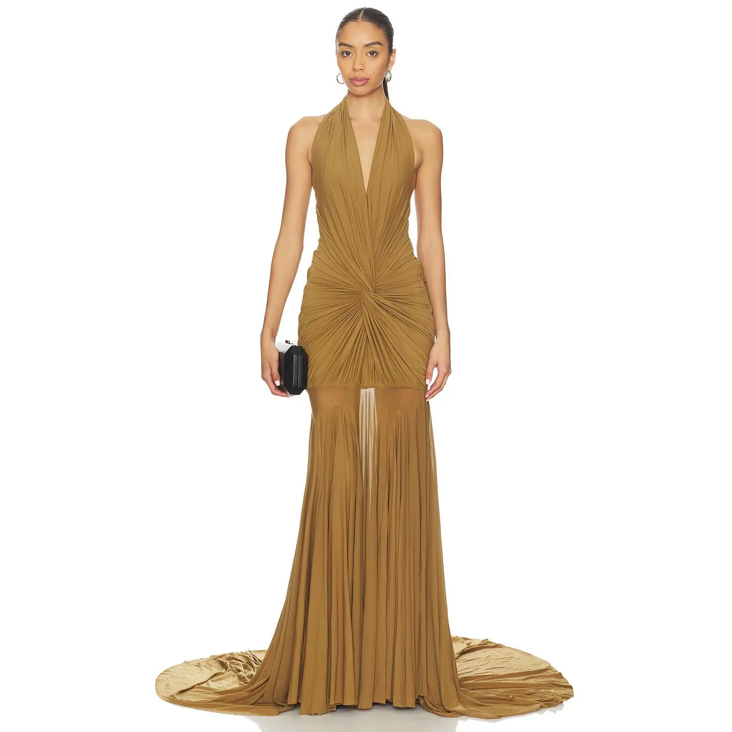 Deme by Gabriella Chloe Dress in Sand Green
