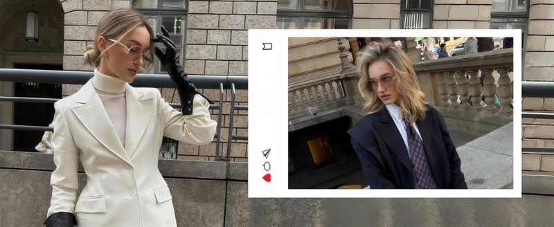 〖Summer Turn Up〗1 PCS Large Frame Double Beam Metal Fashion Glasses Toad Glasses Advanced Retro Personality Versatile Daily Wear Street Photography Vacation Travel Beach Accessories Gold Color Sleek Rectangular Sunglasses Acetate Sunglasses