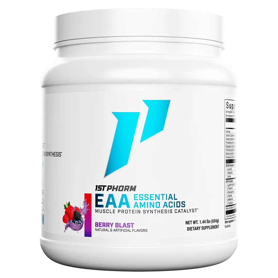 1st Phorm Essential Amino Acids Supplement, Promote Muscle Growth & Performance, 60 Servings