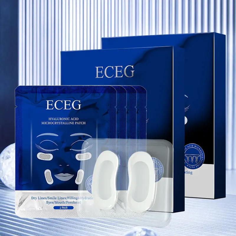 ILISYA，2 boxes，ECEG microneedle stickers，promote the regeneration of collagen，keep the face beautiful