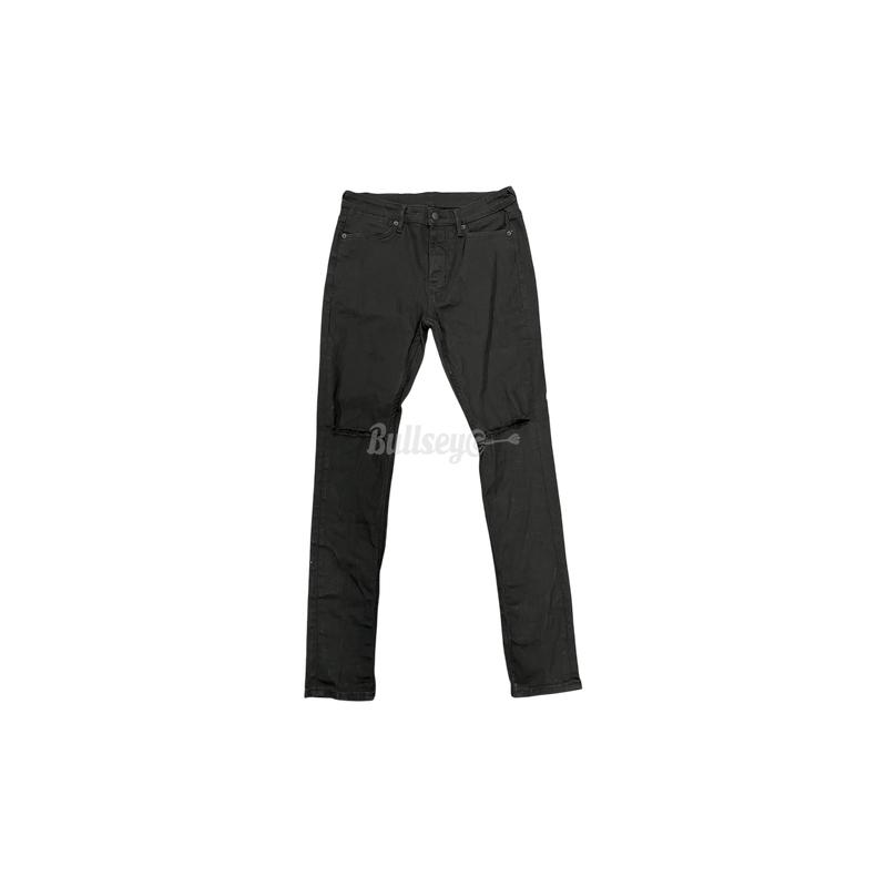 Ksubi Black Van Winkle Rebel Slice Jeans